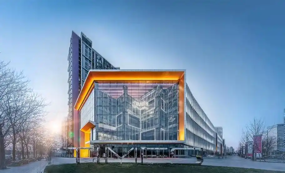 望京万科时代中心改造,北京望京街.