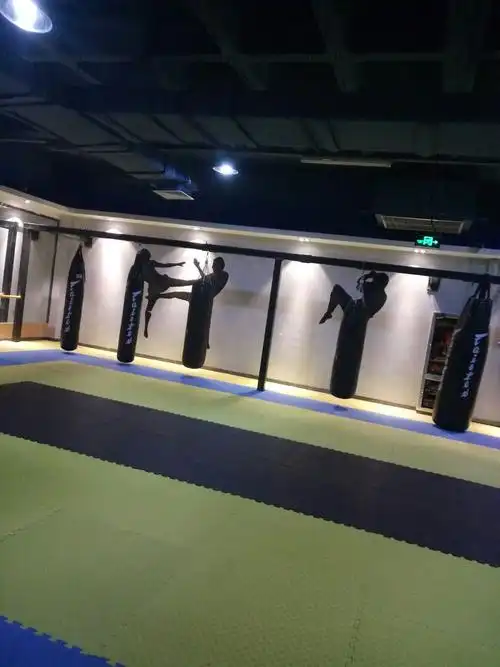 搏击训练场,挥洒汗水的地方