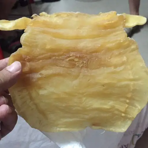 香港人就很少人叫鱼胶,都是叫花胶的,广州叫鱼肚的比较多,所以,一个