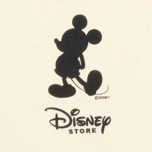 sedex验厂 环保认证商品迪士尼disney 米奇剪影白色抽绳礼品袋m