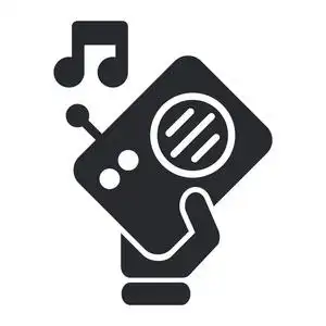 单个单选图标矢量插画照片