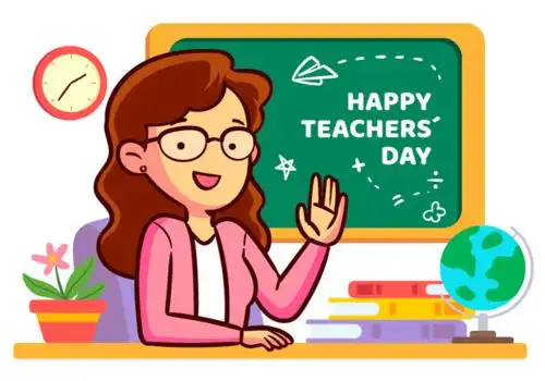 讲课的老师教师节矢量素材aiepspng