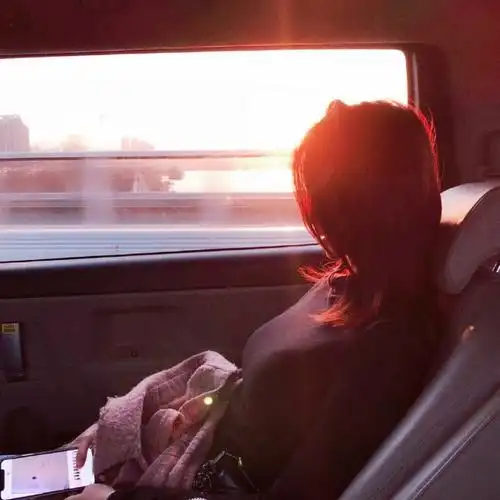 洝大人 闺蜜深秋 侧脸 阳光