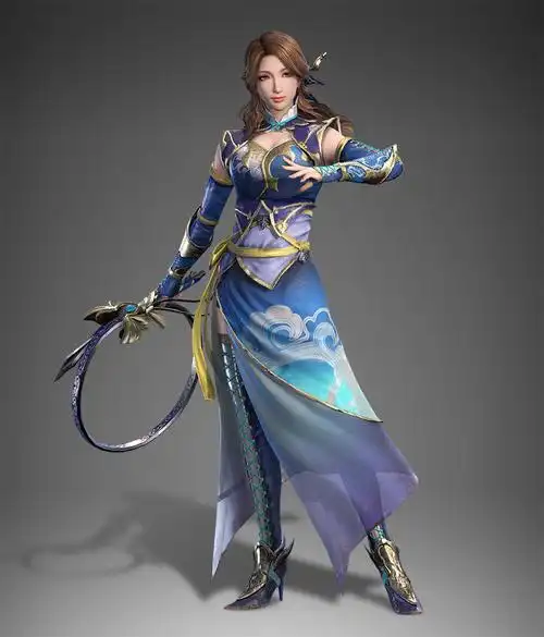 《真三国无双8》官方网站庞德,韩当,鲍三娘,关索,张春华立绘与武器