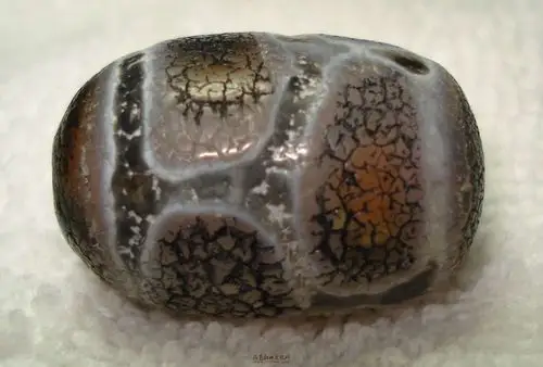 火烧过,酸腐过,满目疮痍----天珠 - 中华古玉器 论坛 - 红山文化,任南