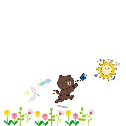 微信封面背景图片 卡通可爱女生专用