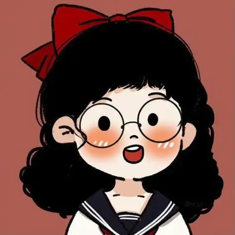 卡通头像女生可爱萌简笔画可爱集