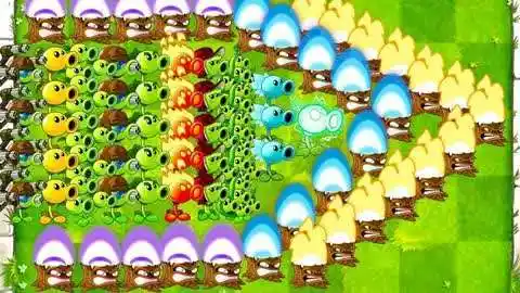 植物大战僵尸系列经典游戏 :  豌豆家族!