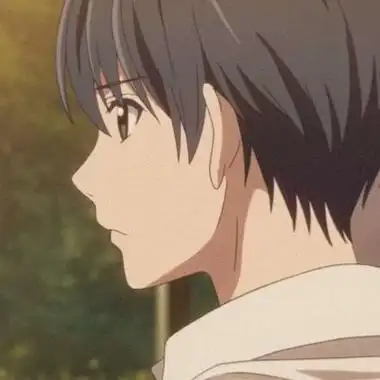 漫画侧脸男头像