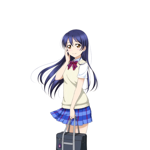 lovelive电玩未觉醒立绘免抠图素材园田海未