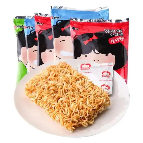 台湾进口 张君雅小妹妹干脆面捏碎面五合一40g*5包儿童膨化零食-tmall