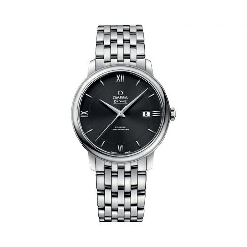 omega欧米茄男表碟飞系列简约手表钢带机械表424.10.40.20.01.001