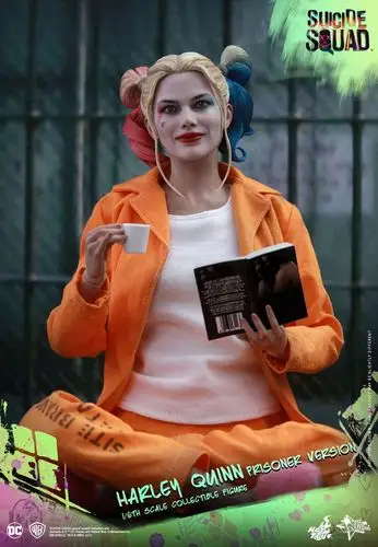 1/6 mms407《自杀小队/suicide squad》-小丑女harley quinn 囚服版兵