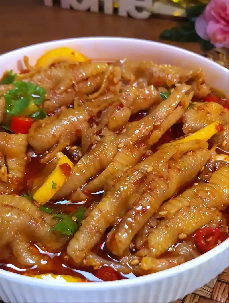 在家就可以做的柠檬凤爪 好吃根本停不下来 可以收藏一下 做给 - 抖音