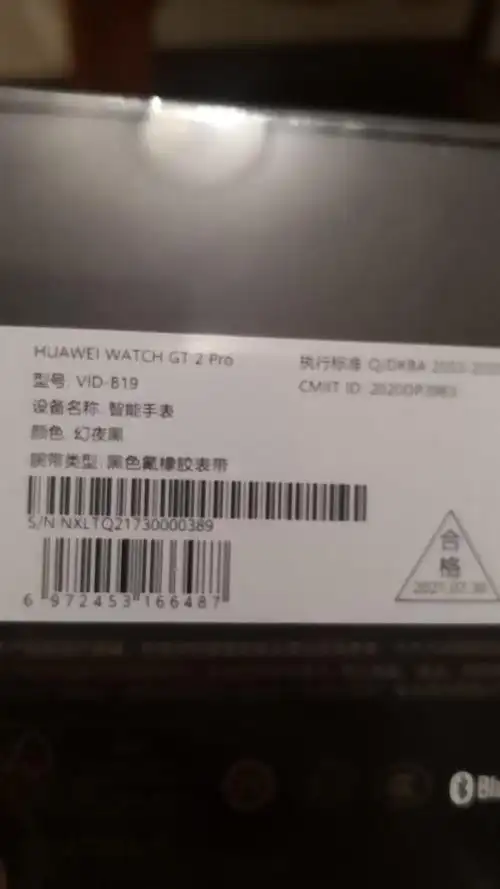 华为智能手表gt2pro