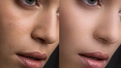 ps-双曲线女性磨皮后期