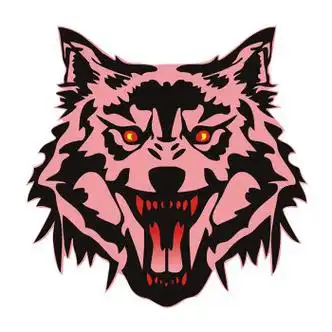 霸气狼头个性创意贴纸车门车身后玻璃装饰贴划痕遮挡贴电动摩托车彩绘