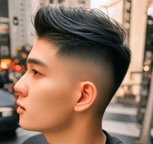 男发剪来剪去,最帅还是两侧铲短,精神时尚真有型_发型_显得_头发
