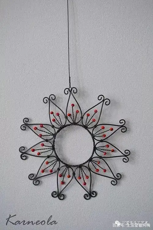 变废为宝用铁丝做手工,没想到成品出来这么多人喜欢,附教程