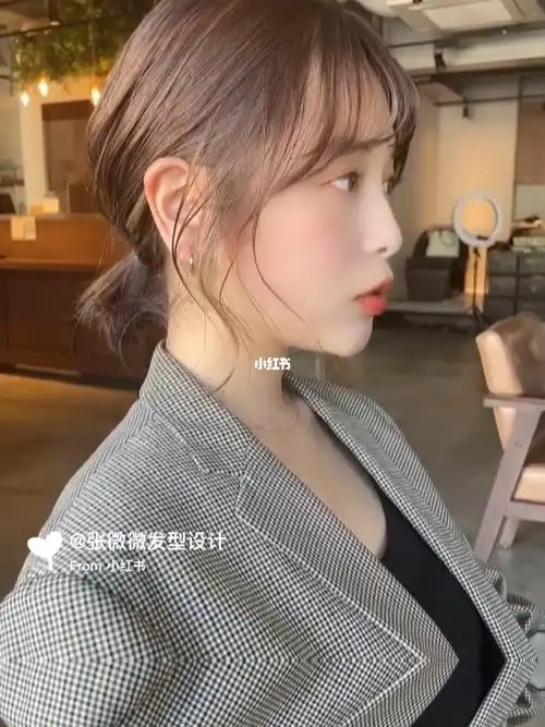 短发怎么扎好看低马尾扎发最优雅俏丽