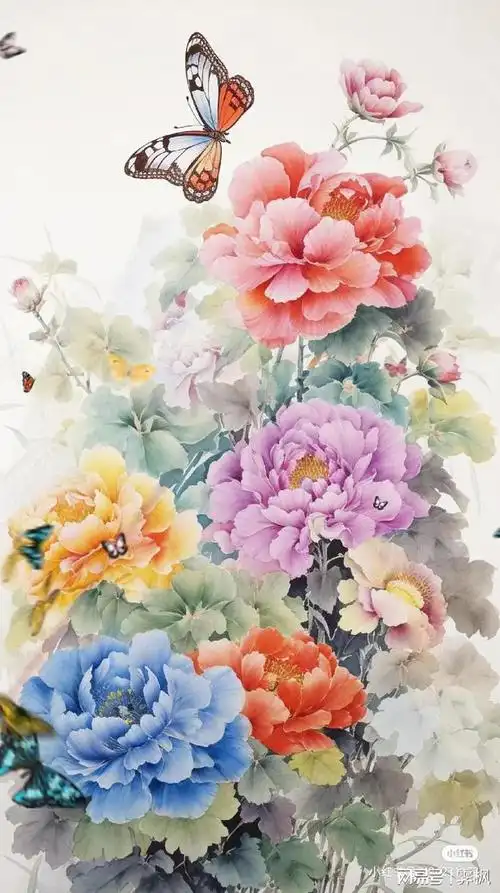 花开富贵壁纸,花开人间,吉祥美好