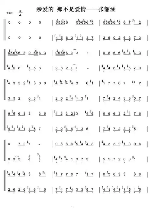 歌谱简单,简单 简谱-图片大观-奇异网