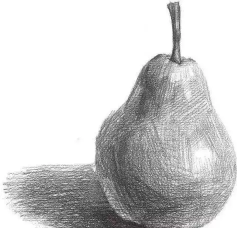素描水果画法步骤图片简单 素描水果怎么画步骤