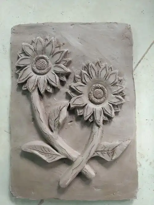 泥塑 泥盘 浮雕