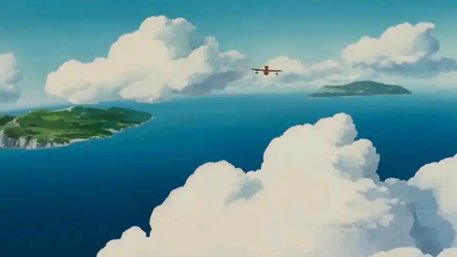 宫崎骏动画里的风景,混剪