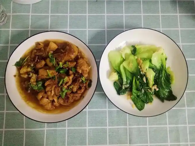 一荤一素一人食