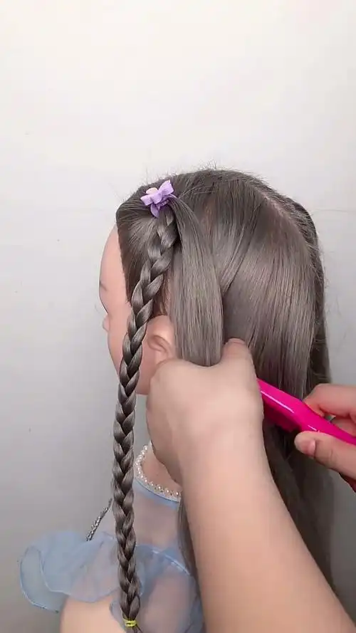 扎发精英#4-12岁的女童最喜欢扎的发型