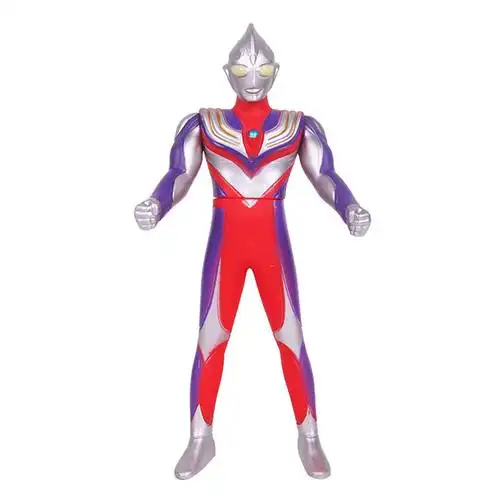 儿童23厘米大软胶奥特曼玩具人物布鲁罗索泰伽银河赛罗迪迦贝利亚