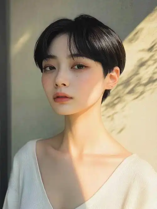 💇‍♀️中分短发!好看哭了