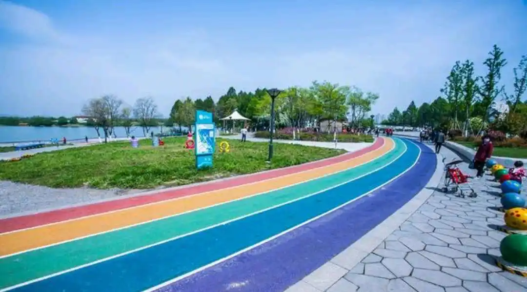 无锡网红景点,彩虹跑道封闭了,开放时间待定
