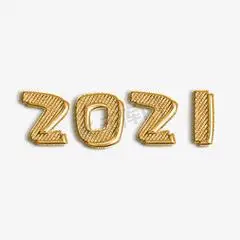 数字2021立体艺术字设计数字2021立体金色数字2021艺术字设计红色2021