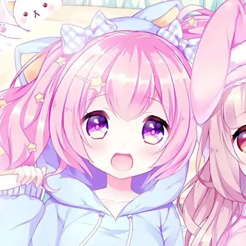 超可爱的动漫闺蜜头像