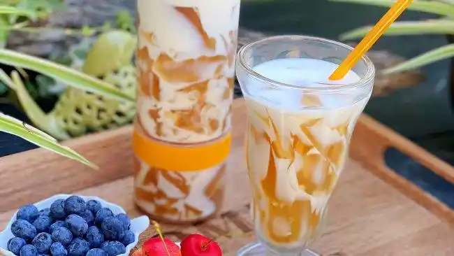 海底椰雪梨饮&海底椰奶冻的做法