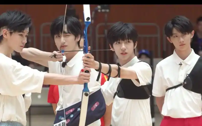 【tnt时代少年团】射箭纯享 翔霖源我爱了