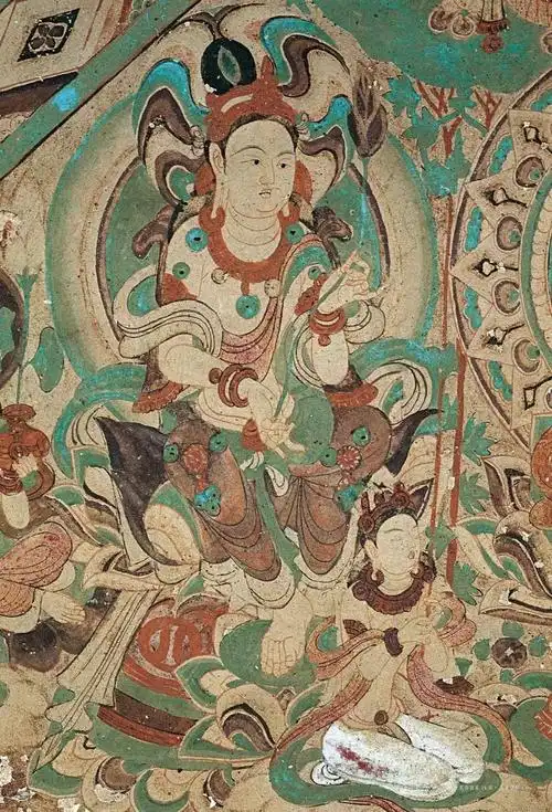 精选|敦煌壁画高清大图_菩萨