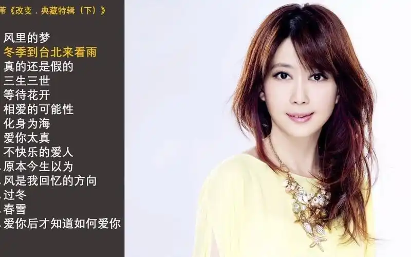 4,孟庭苇《改变.典藏特辑(下)》