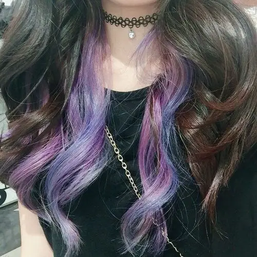 日韩大热「 内侧挑染 」