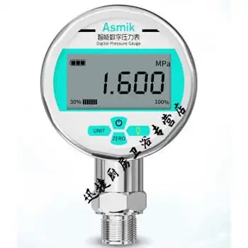 数显压力表耐震高精度数字电子水压液压负压真空气压表1.