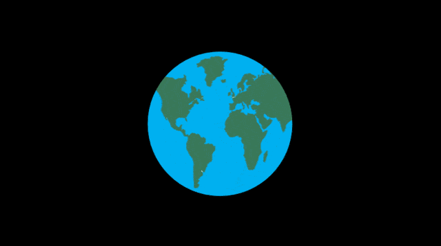 制作旋转的地球,不用三维动画只用ppt就能搞定