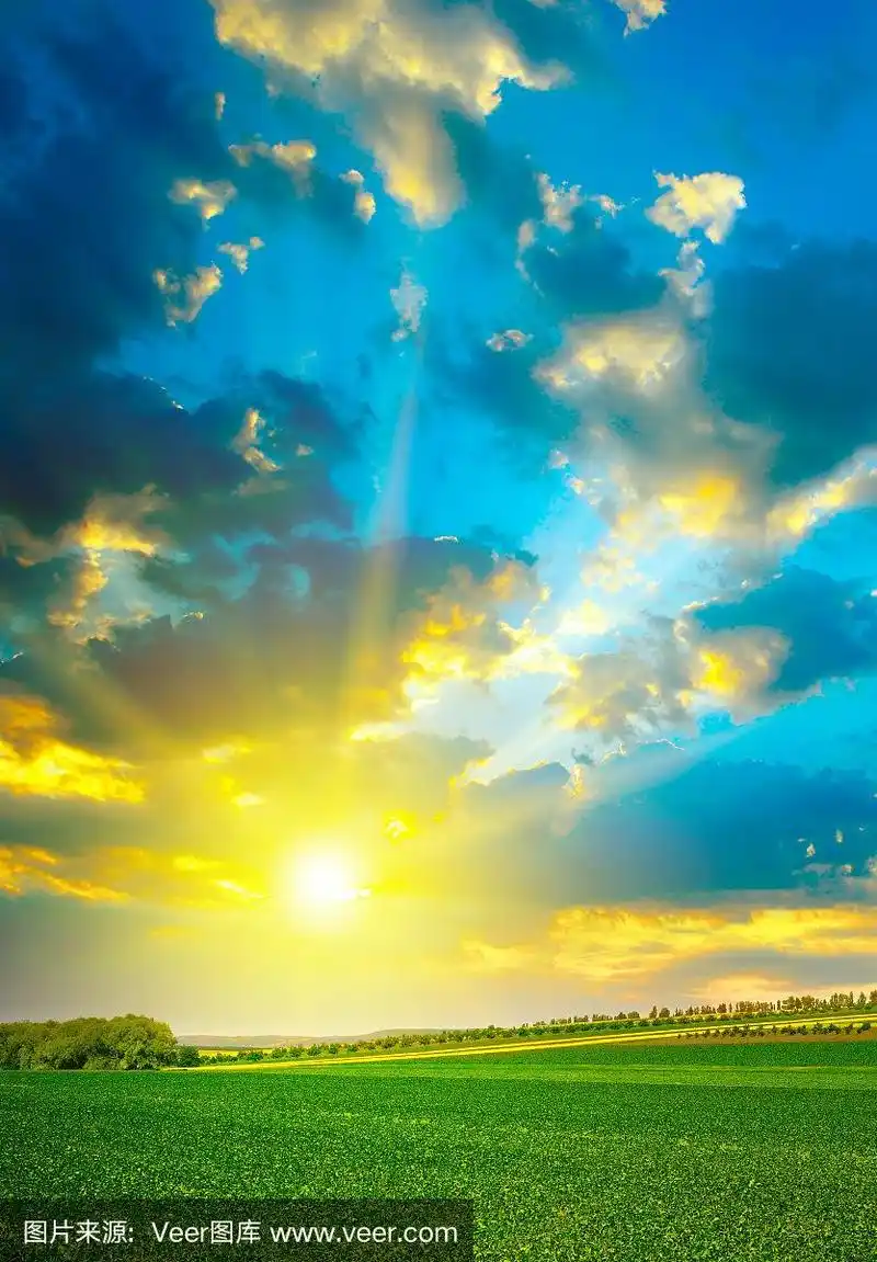 明亮,天空,自然美,农业,云景