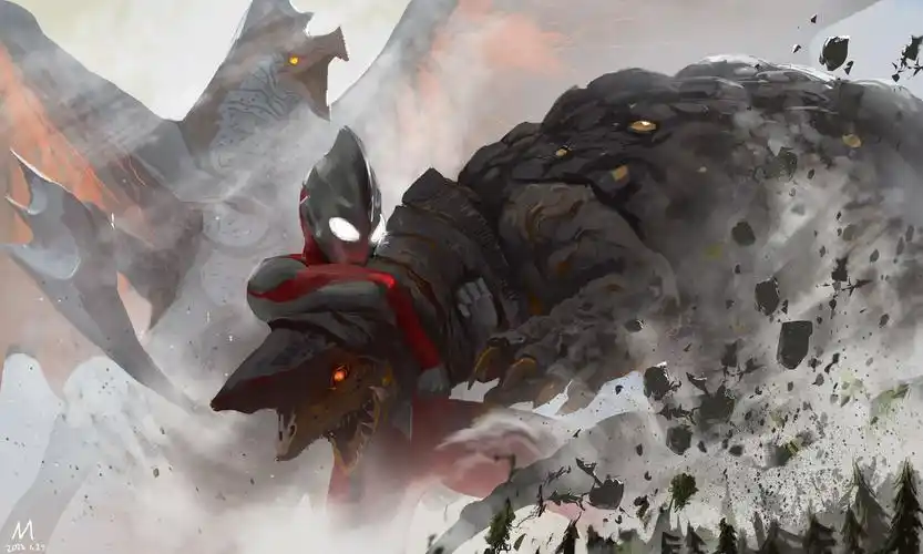 有没有超级炫酷的奥特曼壁纸? - 知乎