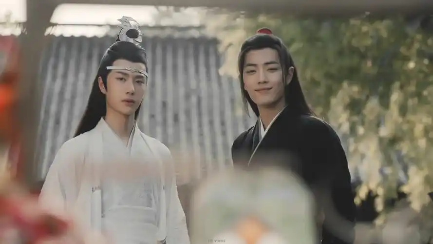 肖战 王一博魏无羡 蓝忘机陈情令 - 堆糖,美图壁纸兴趣社区