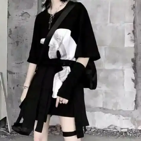 暗调系不露脸女生头像