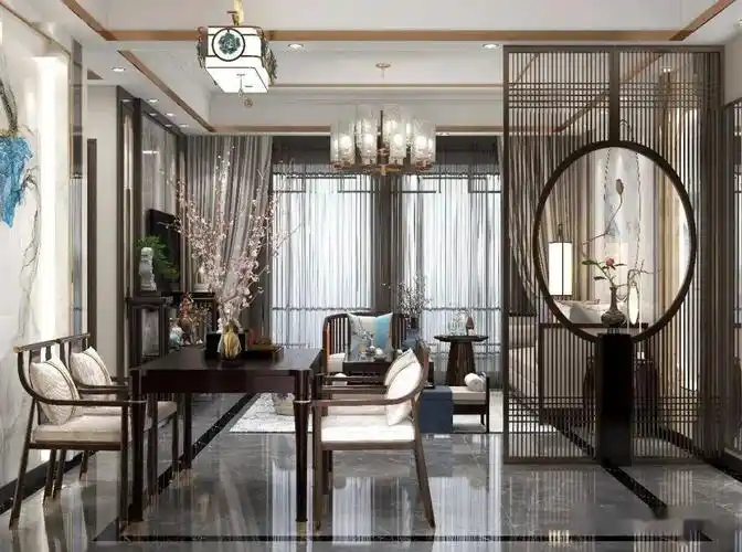新中式轻奢古典风格与现代元素的激情碰撞
