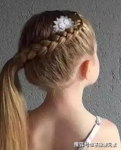 10,小女孩编发公主头发型9,小女孩蝴蝶结半扎公主发型8,小女孩扎马尾