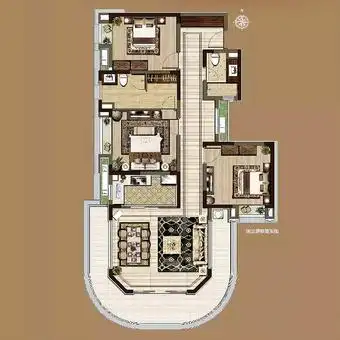 滴水湖馨苑户型图